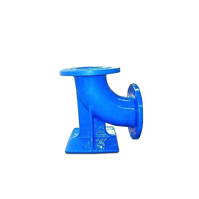 Ductile Iron Double Flange Duckfoot Bend Elbow